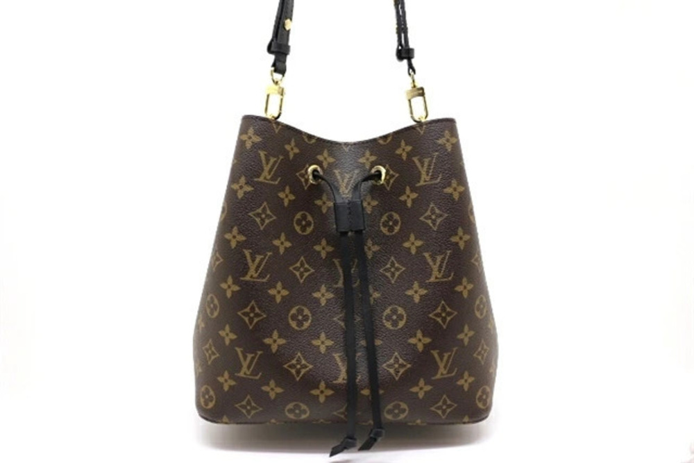 LOUIS VUITTON Neo Noe Crossbody Bag Monogram Noir Black